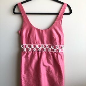 Vineyard Vines silk cocktail wedding party dress 2